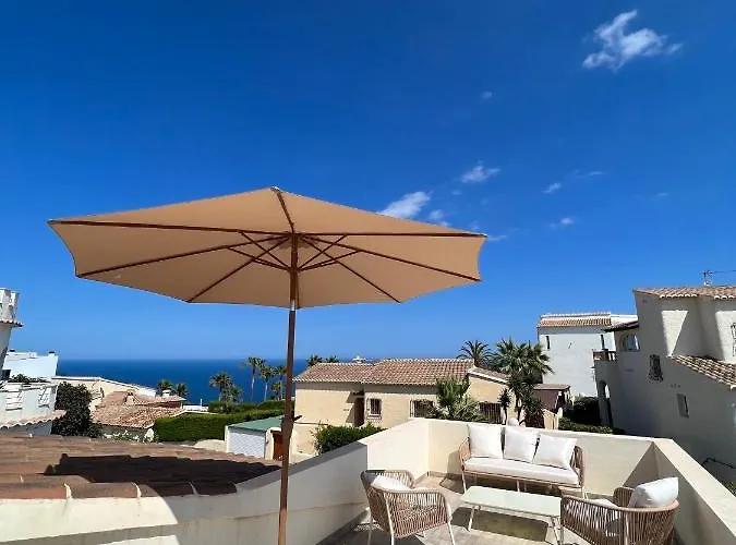 Luminosa Villa Con Vistas Al Mar En Cala Moraig